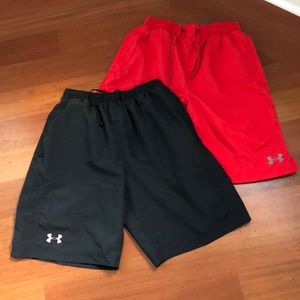 2 Men’s Under Armour Shorts Small